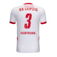 Fotballdrakt Herre RB Leipzig Lutsharel Geertruida #3 Hjemmedrakt 2024-25 Kortermet